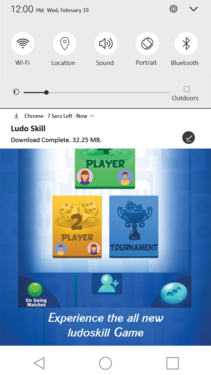 real money earning game ludo download process